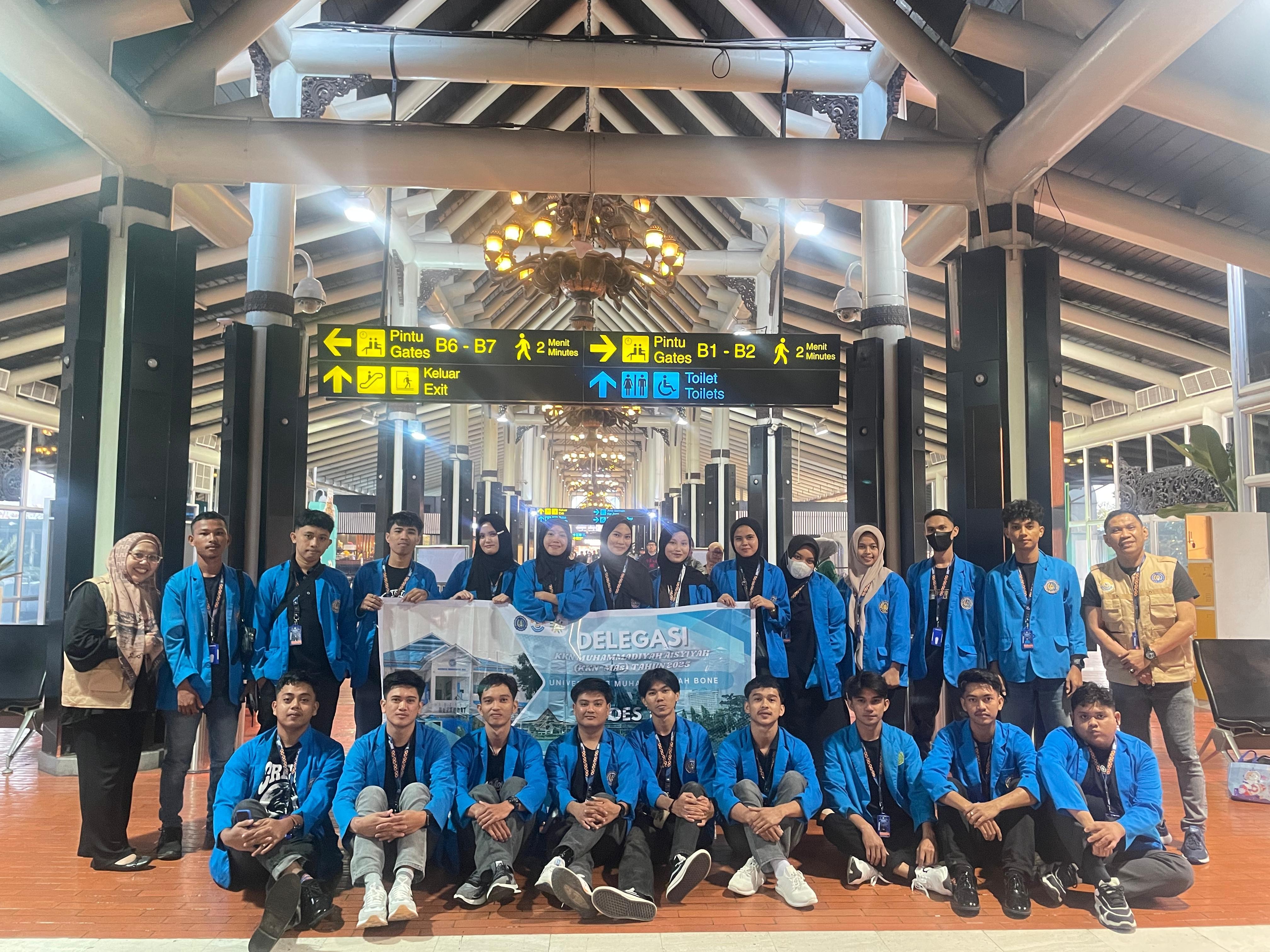 UNIM Bone Resmi Berangkatkan 21 Mahasiswa Ikuti KKN MAS di Provinsi Riau